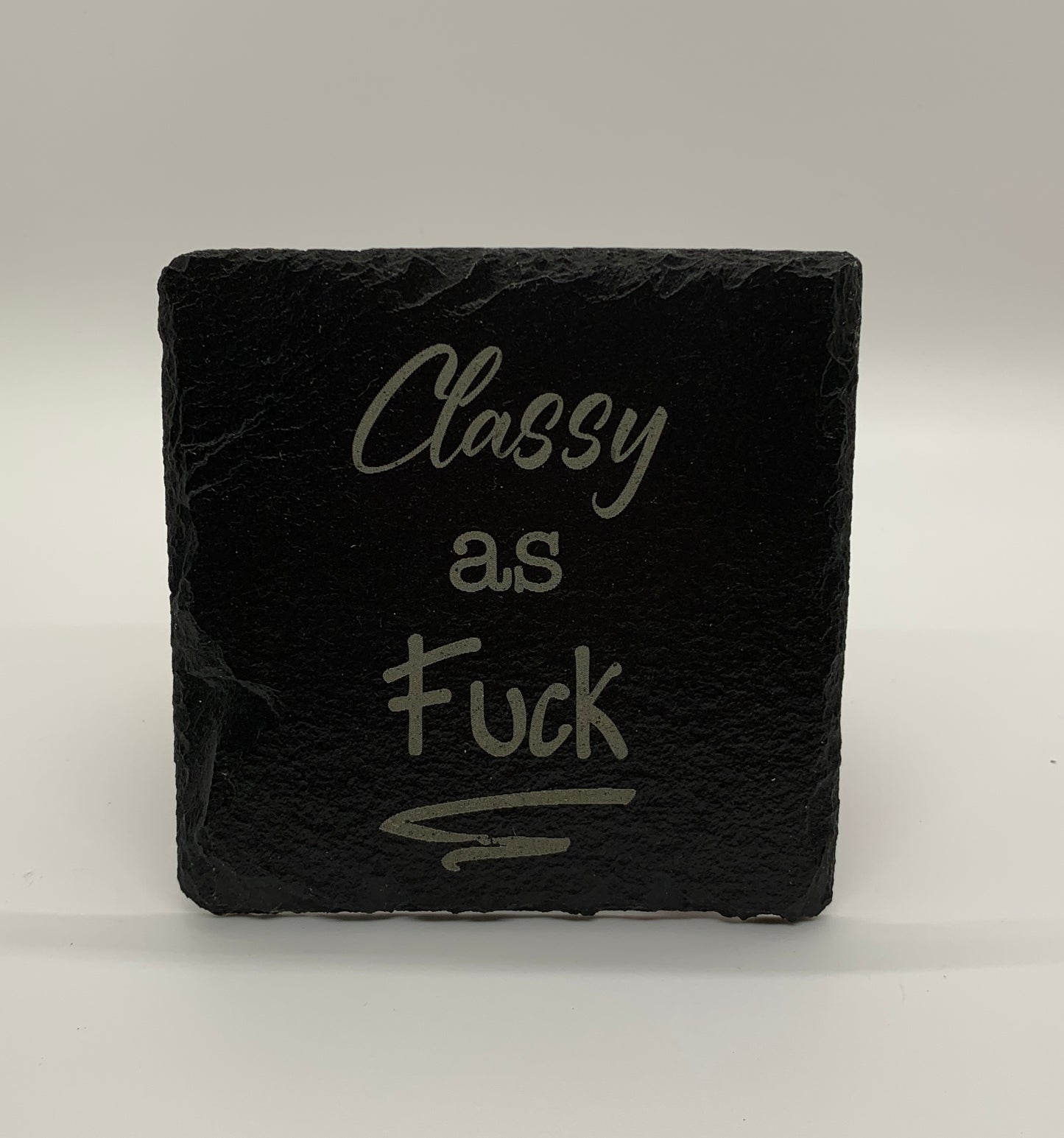 Adult Themed Slate Coasters #1 (Set of 4)
