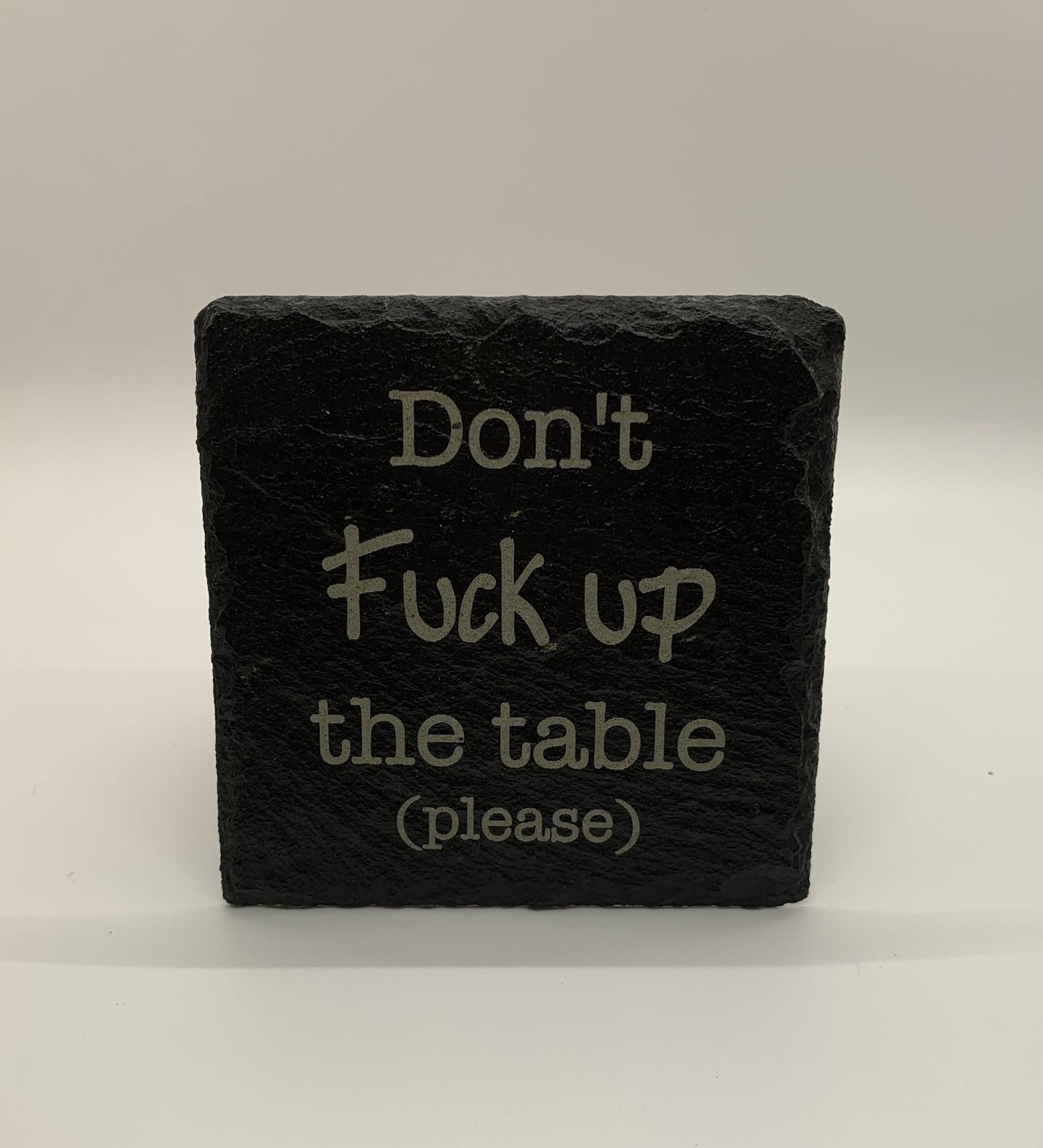 Adult Themed Slate Coasters #1 (Set of 4)