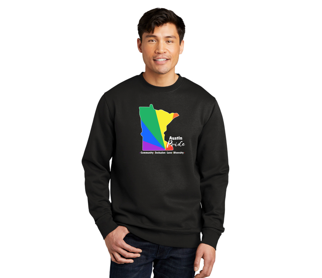 Austin Pride Crew Neck Sweatshirt