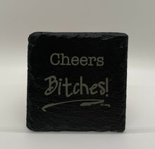 Load image into Gallery viewer, Adult Themed Slate Coasters #2 (Set of 4)