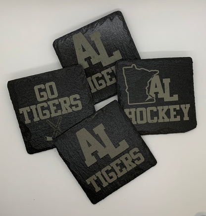 Custom Engraved Coasters (Set of 4)