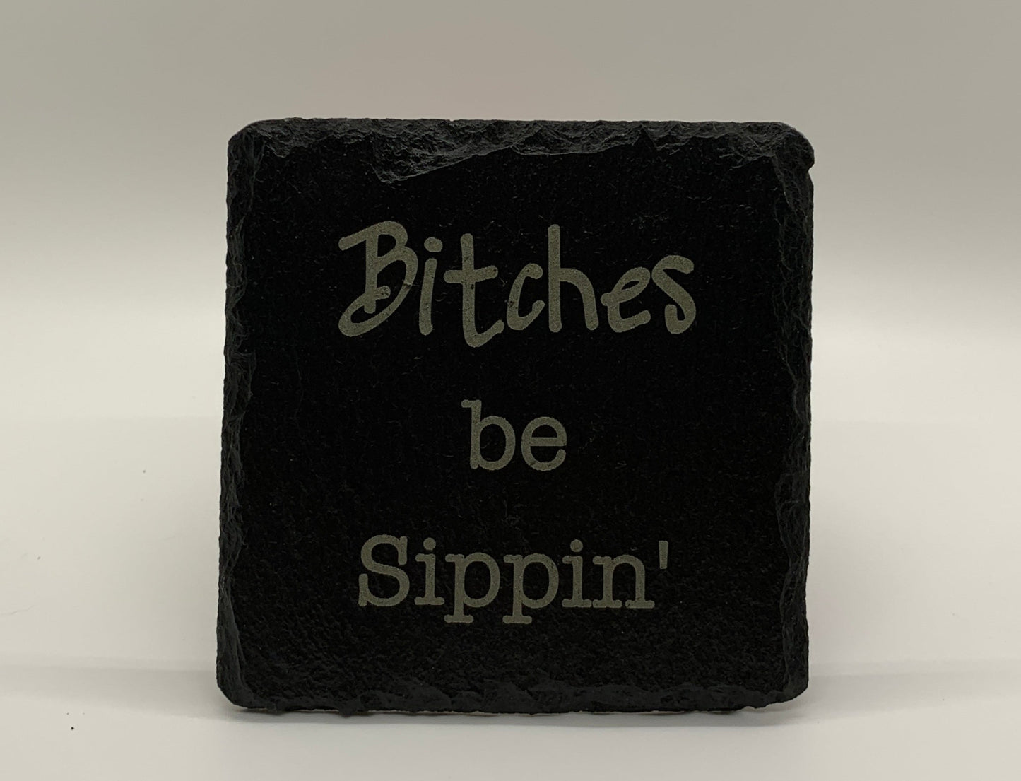 Adult Themed Slate Coasters #2 (Set of 4)