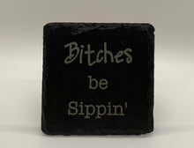 Load image into Gallery viewer, Adult Themed Slate Coasters #2 (Set of 4)